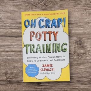 Oh Crap! Potty Training Book by - Yellow Cover